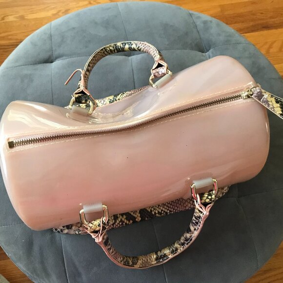 Furla Rubber Candy Python Leather Limited Edition Bag - Picture 7 of 9